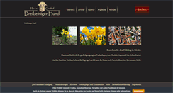 Desktop Screenshot of dreibeinigerhund.de